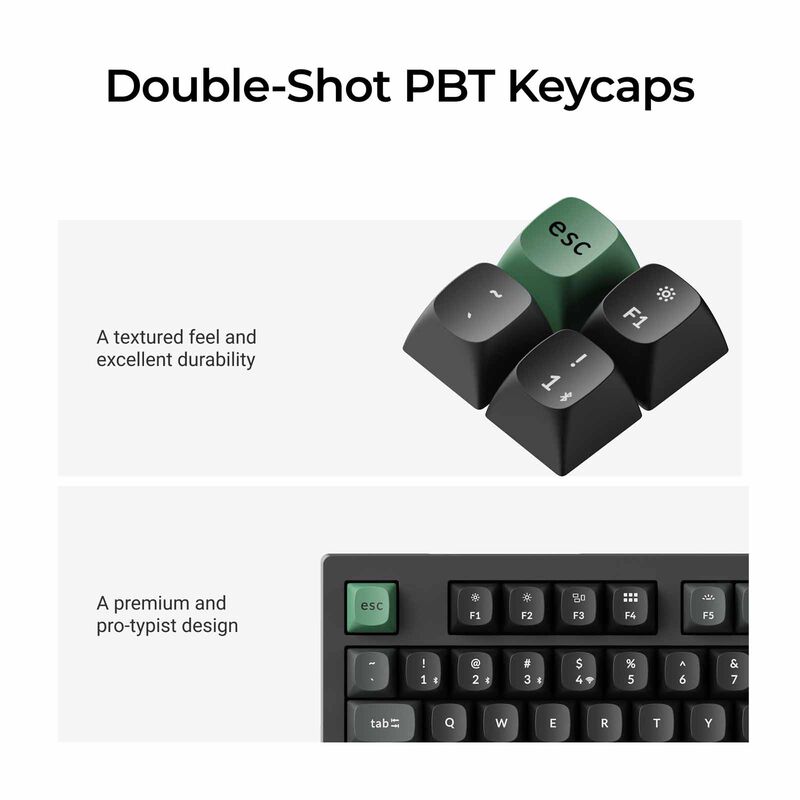 KEYCHRON K10 Ultra 8k 100% 108 Keys Black Rgb Hot-swap Apex Banana Switch KYCN-K10U-H4-image 5