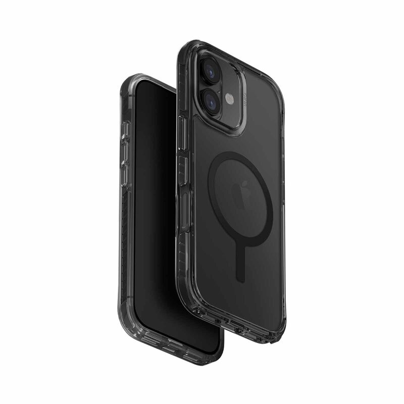 UNIQ Hybrid Iphone 17 (2025) 6.3 Magclick Charging Combat - Carbon Black UNIQ-IP6.3(2025)-COMMCBLK-image null