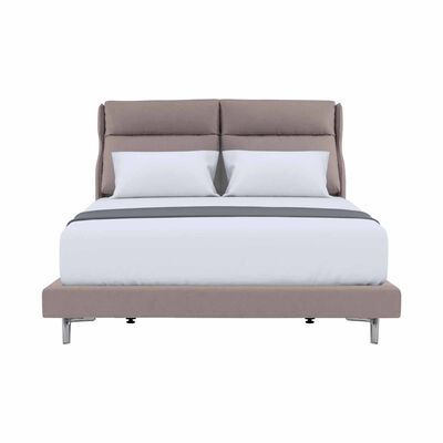 MAXCOIL Queen Size Bed Frame HOPKIN HEADBOARD WITH DIVAN 5 INCHES /8 INCHES