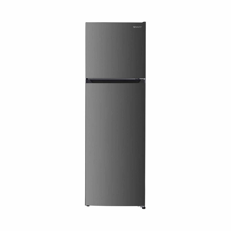 SHARP 2 Door Top Mounted Fridge - Silver (247l) SJ-RF25E2-SS-image 1