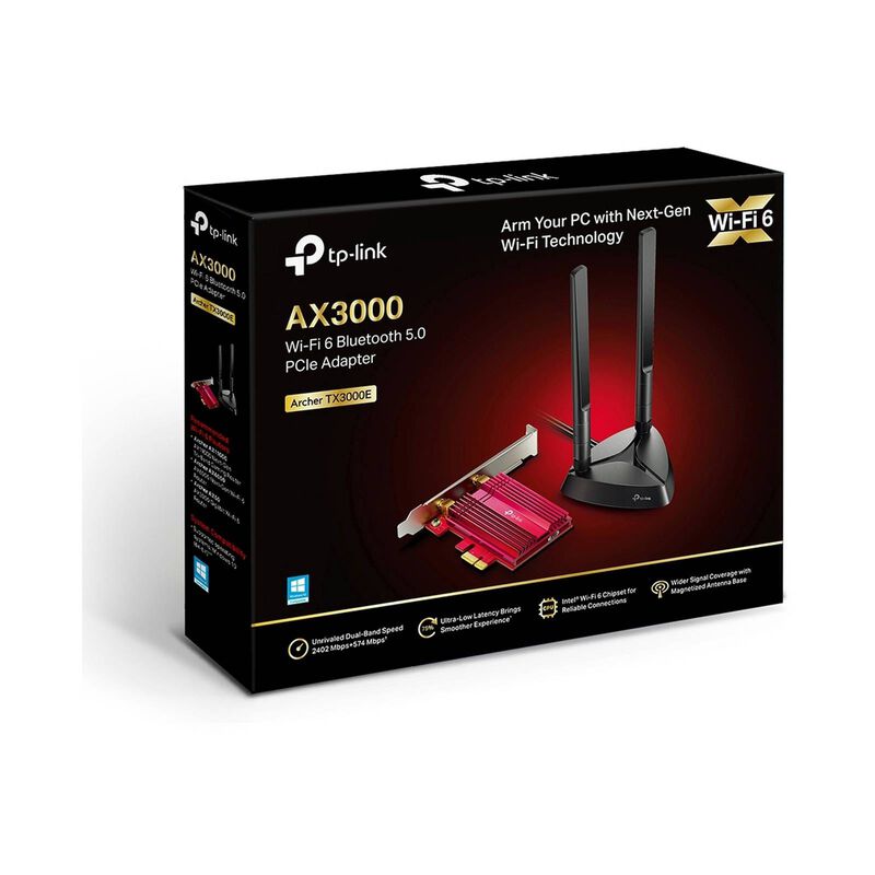 TP LINK Wi-fi 6 Bluetooth 5.0 Pcie Adapter ARCHER TX3000E-image 3
