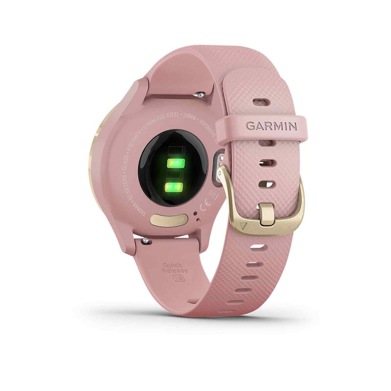 GARMIN Vivomove 3s Dust Rose With Light Gold Hardware 39mm GM-010-02238-81-image 6