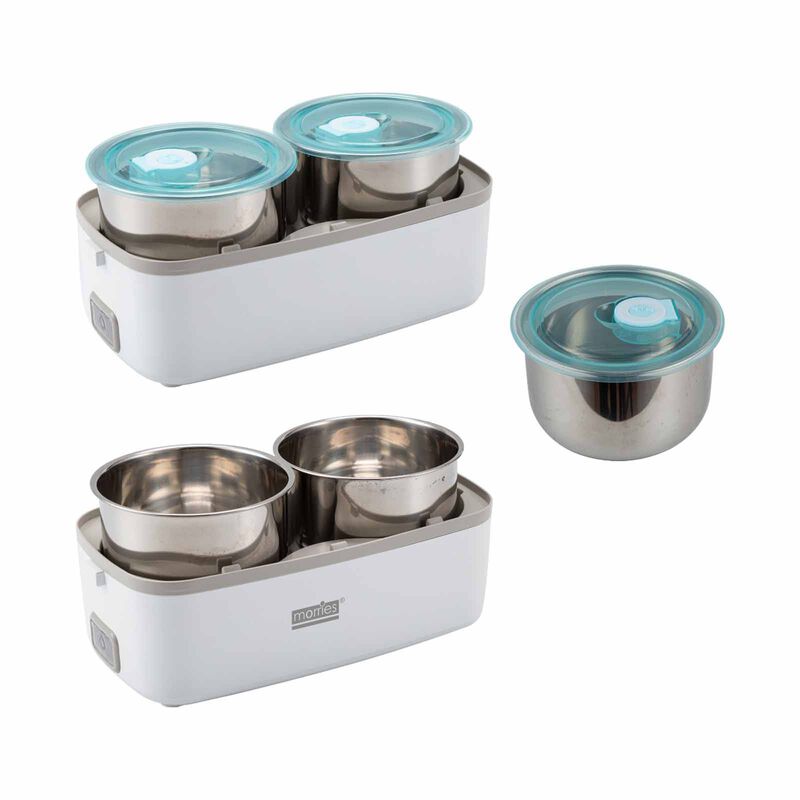 MORRIES Electric Lunch Box (double Pot) (1.0l) MS-803LB-image 7