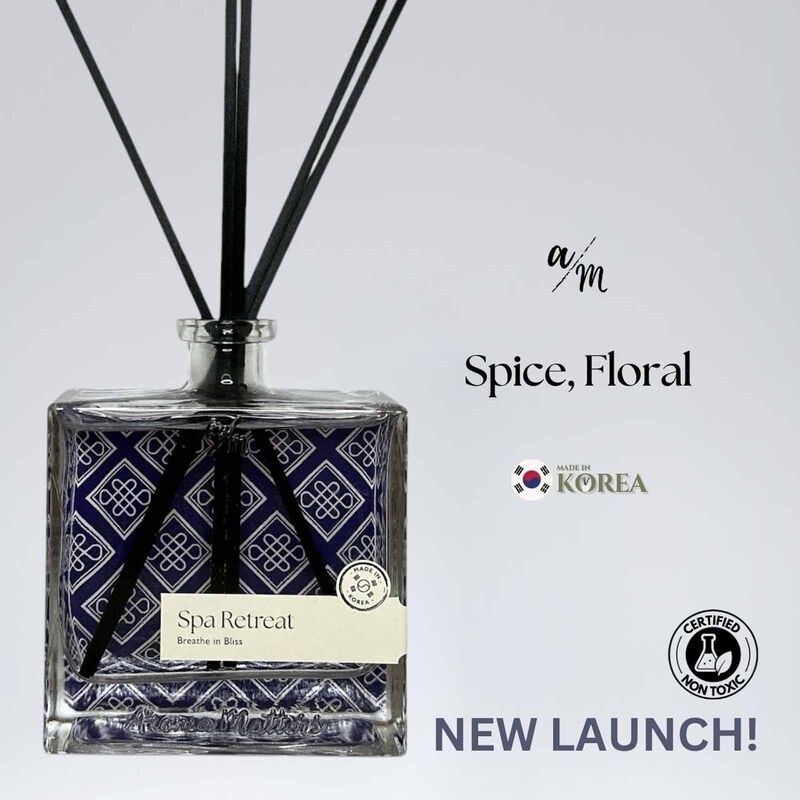 AROMA MATT Spa Retreat Reed Diffuser 8.45 Fl.oz (250ml) BOTTLE250-SPA RETREAT-image 1