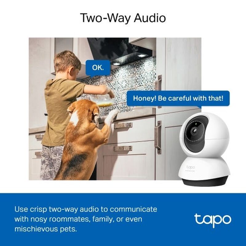 TP LINK Pan/tilt Ai Home Security Wi-fi Camera TC72-image 5