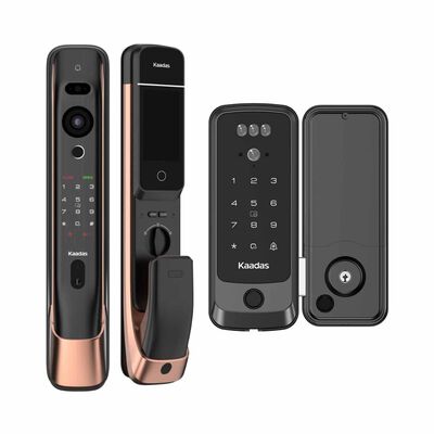 KAADAS Door + Gate Locks Bundle K20 PRO MAX COPPER + R9KFV