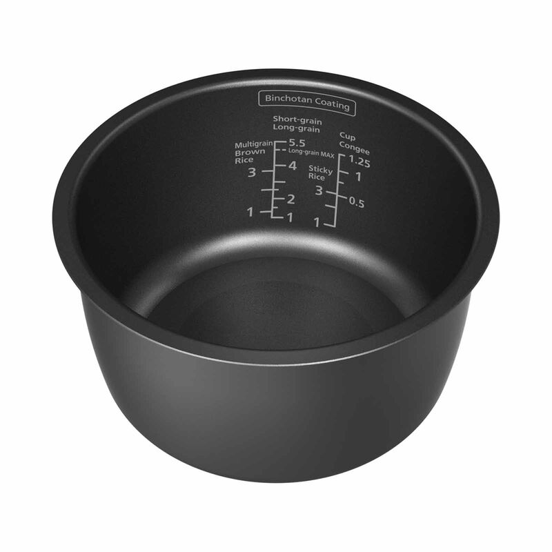 PANASONIC Ih Low Sugar Rice Cooker (1.0l) - Black SR-HFL103KSH-image 9