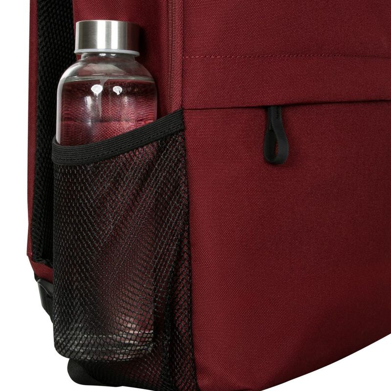 TARGUS 15.6" Sagano Ecosmart Campus Backpack - Cabernet TBB63603GL-image 5