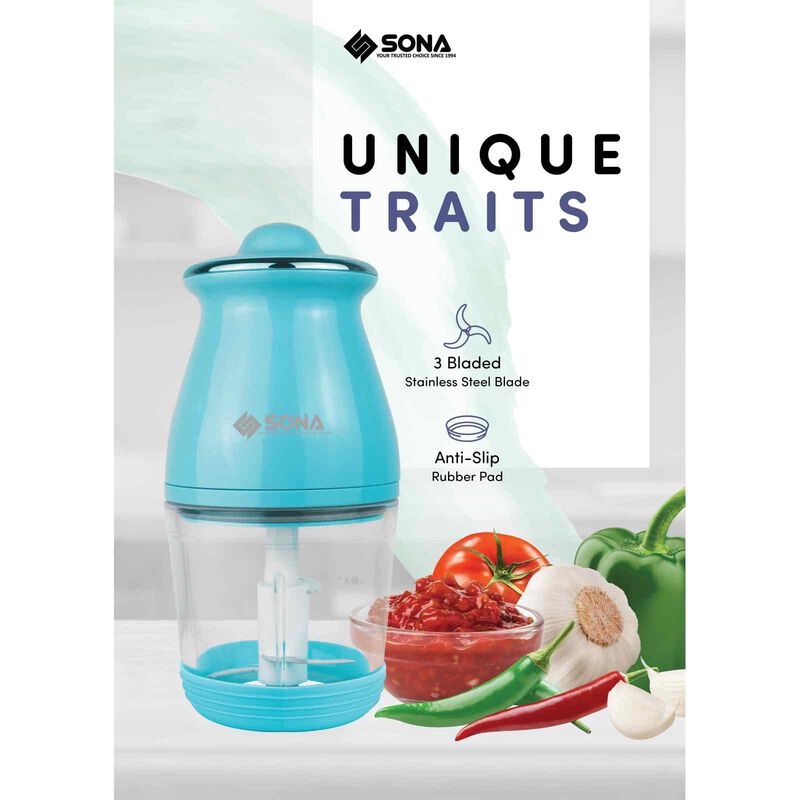 SONA Glass Food Chopper SFC3080-image 4