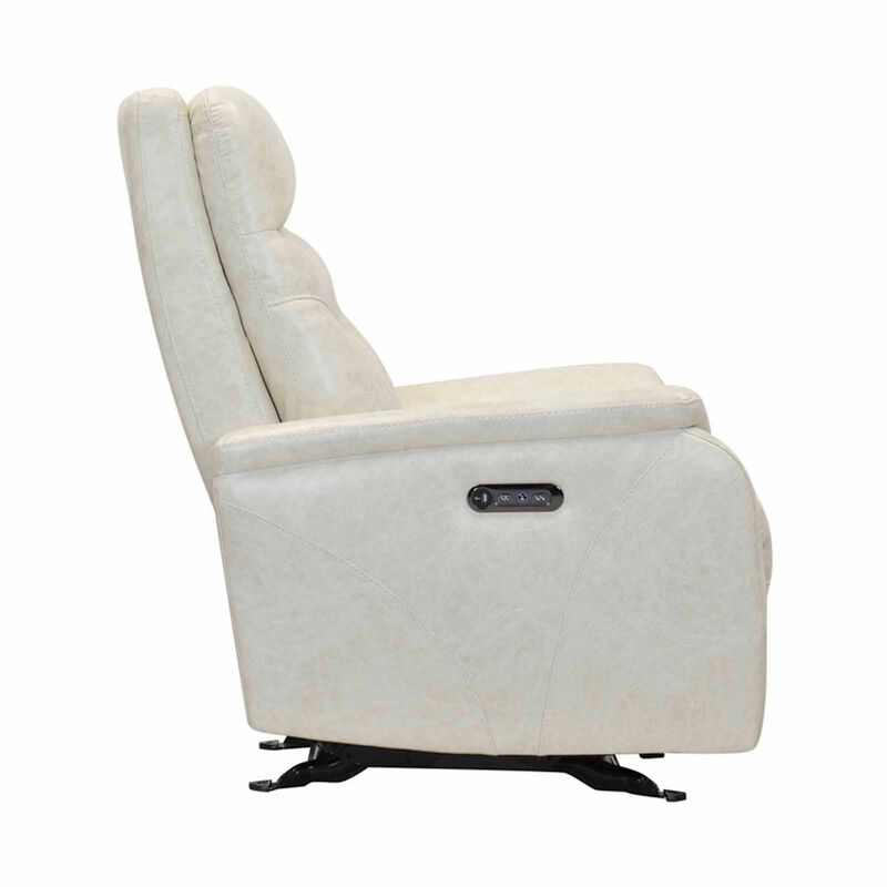 Rocking Chair (fl) C15 Cream Full Leather FERRILL-image 6