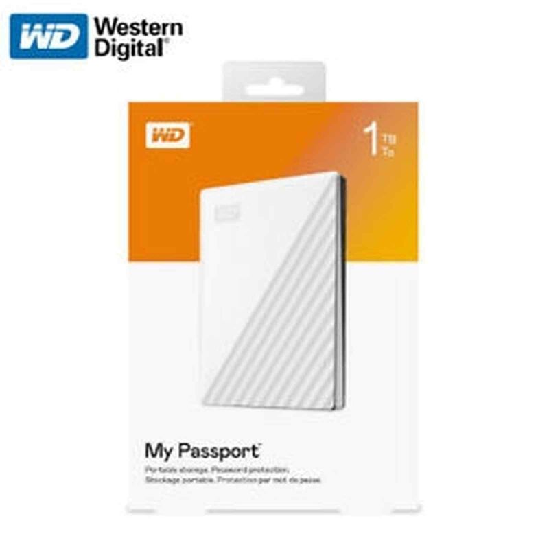 WESTERN DI My Passport 1tb White Worldwide -new Id WDBYVG0010BWT-WESN-image null