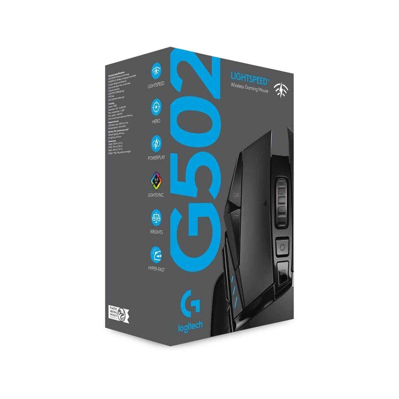 LOGITECH G502 Lightspeed Rgb Wireless Gaming Mouse 910-005569-image 5