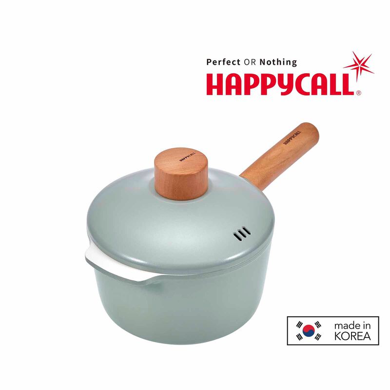 HAPPYCALL Zium Ih 18cm Ceranix-pro Saucepan - Mint 4003-1169-image null
