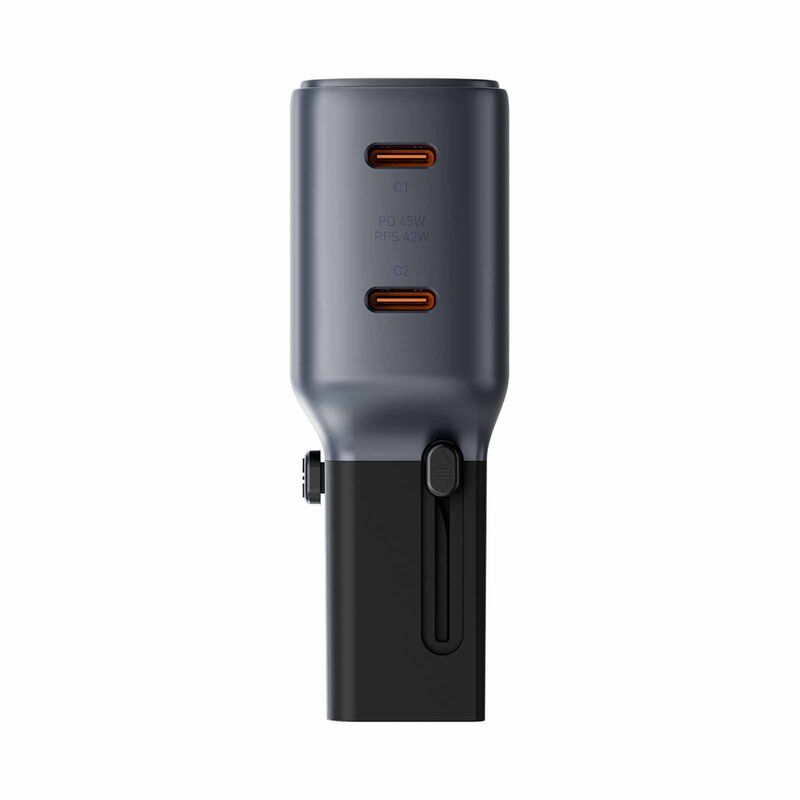 ENERGEA Travelgo Adapter 45, 2c 45w - Gunmetal TGA-45-GUN-image 5