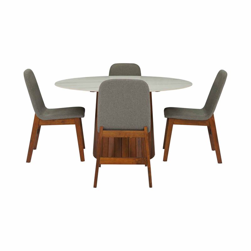 5 Piece Dining Set WARDEN-image 1