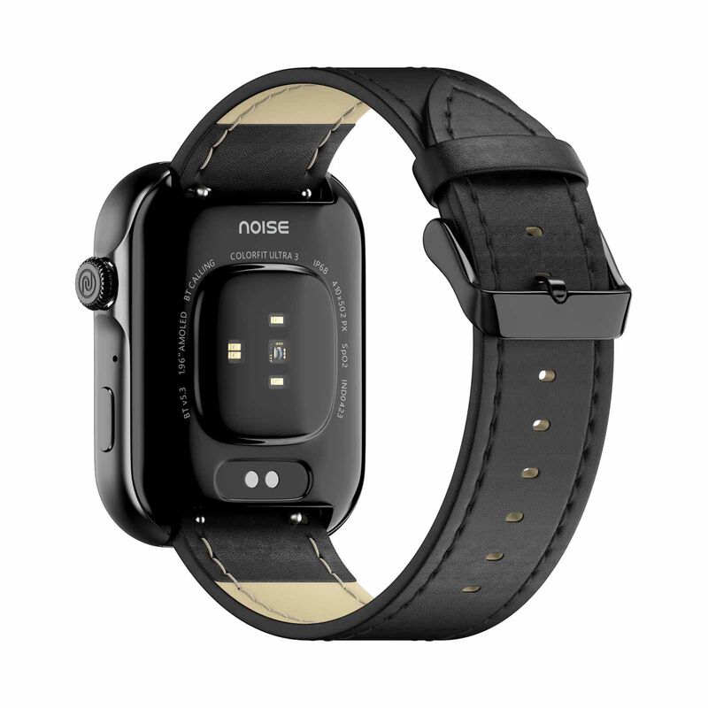 NOISE Colorfit Ultra 3 Smartwatch - Classic Black WRB-SW-COLORFITULTRA3-LTHR-BLK_BLK-image 4