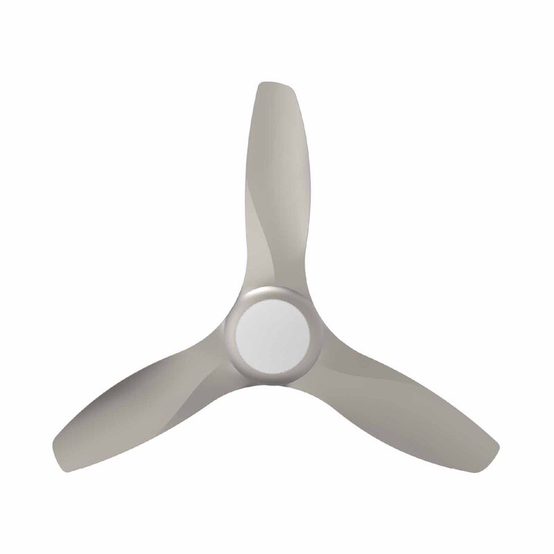 EUROPACE 48 In Dc Ceiling Fan- White (3 Blade)-gun Metal Silver ECF48HR3GMS-image 3