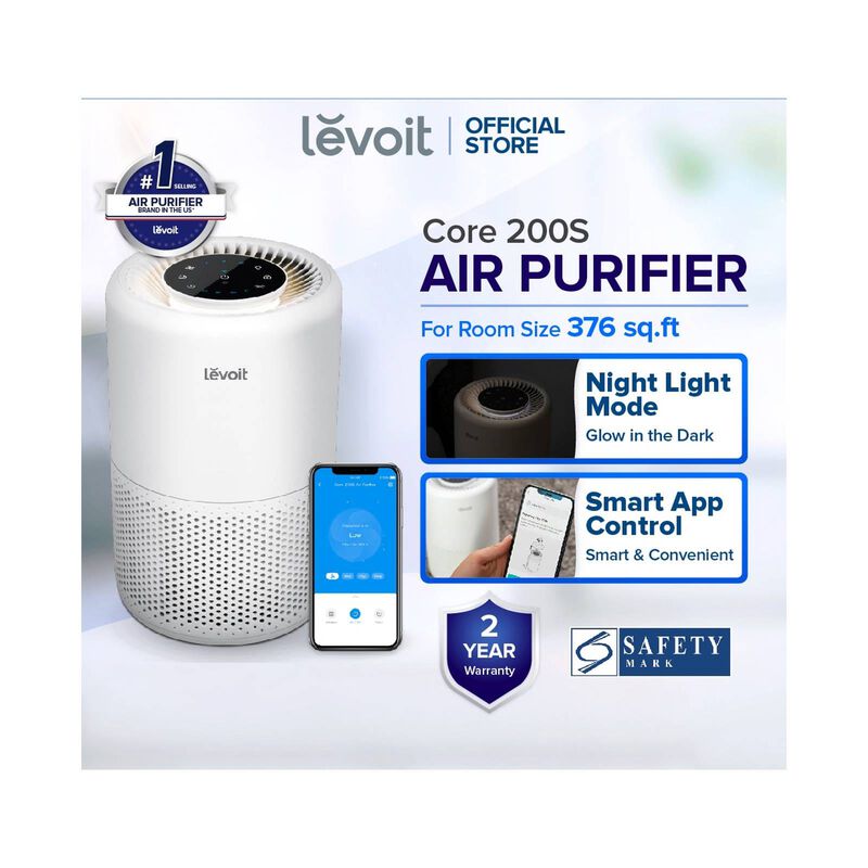 LEVOIT Levoit Air Purifier Core 200s CORE 200S-image 3