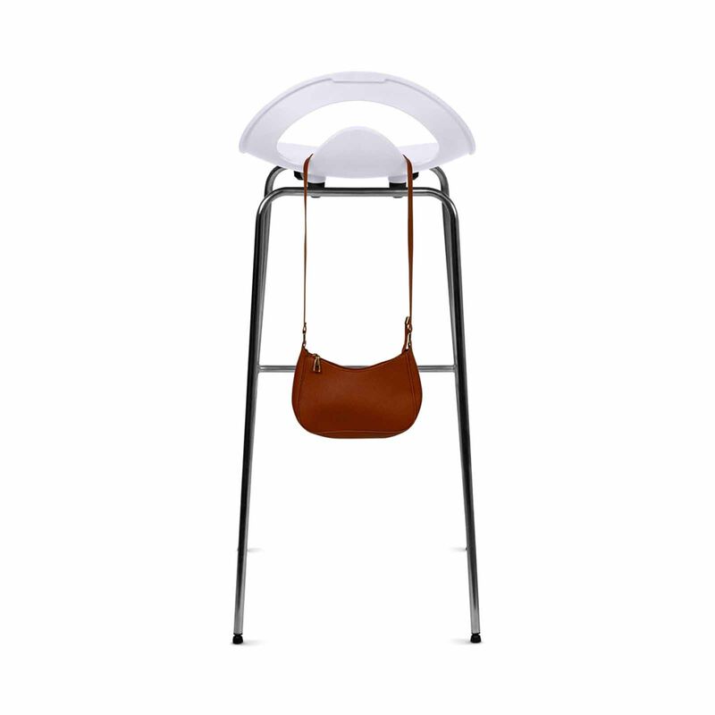 PHOENIX Cocktail High Bar Stool Carrara White 47 X 46 X 96 H Cm COCKTAIL-image 8