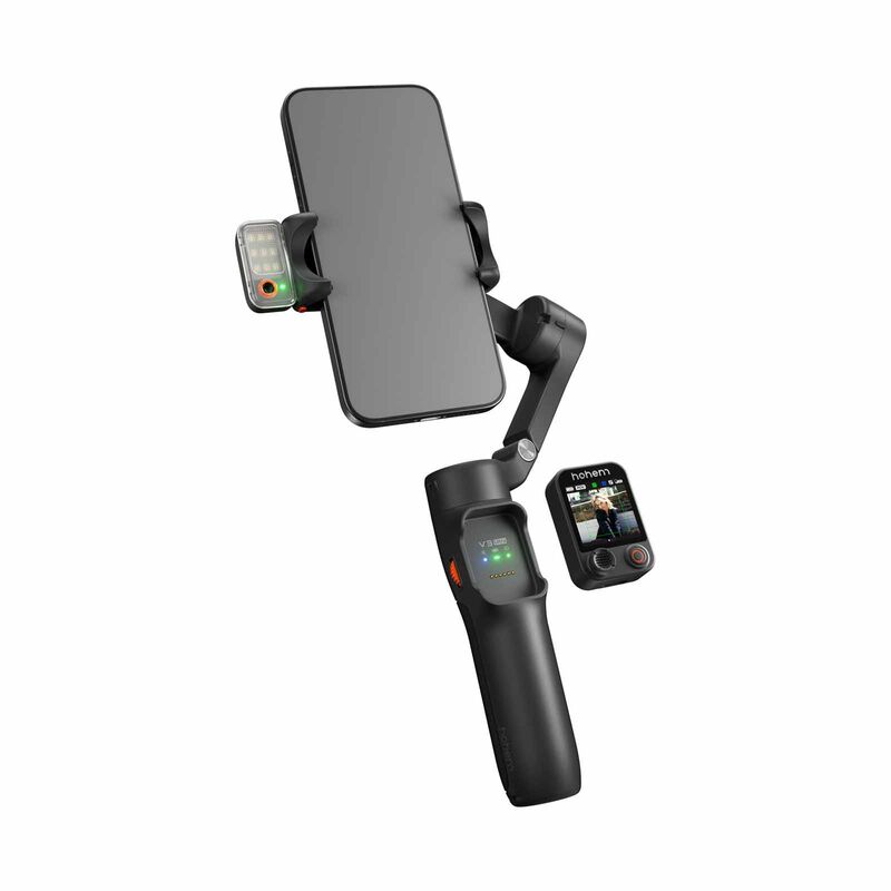 HOHEM Isteady V3 Ultra 3axis Ai Smartphone Gimbal - Black HT-ISTEADY V3U BLACK-image 2