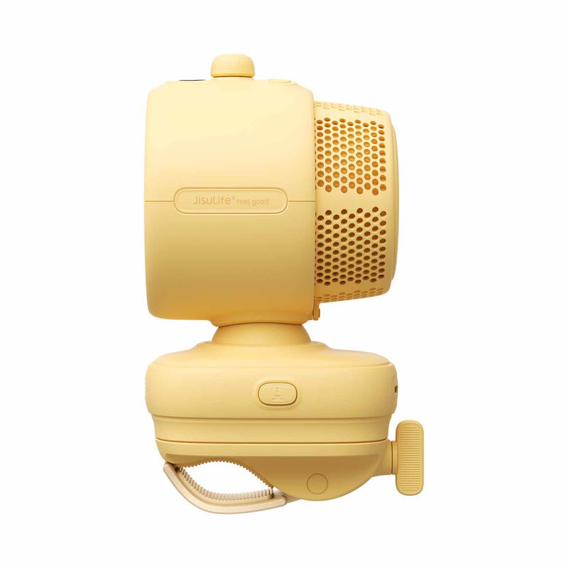 JISULIFE Stroller Fan Life3-clip-yellow FSL03R-A0108001-image 6