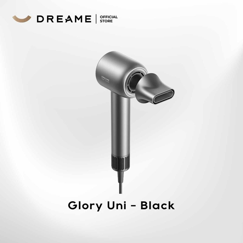 DREAME Glory Uni High-speed Hair Dryer (1400w) - Grey DM-GLRUNI-BK-image 1