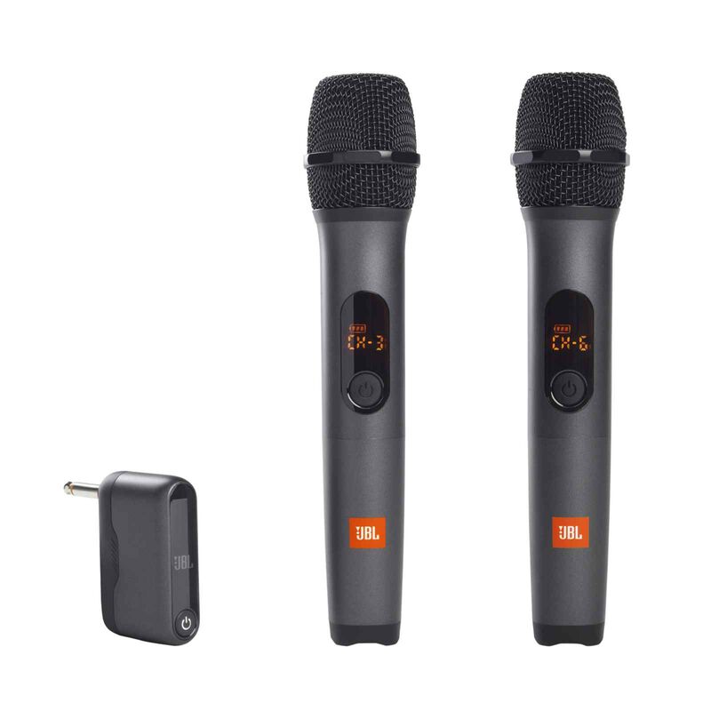 JBL Wireless Mic With Transmitter Jbl Original Pro Sound WIRELESS MICROPHONE SET-image 1