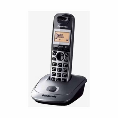 PANASONIC Single Dect Phone Handfree Speaker Phone KX-TG2511CXM - (METALLIC GRAY)