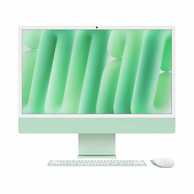 APPLE 24-inch Imac Apple M4 Chip With 8-core Cpu And 8-core Gpu, 16gb, 256gb Ssd - Green MWUE3ZP/A