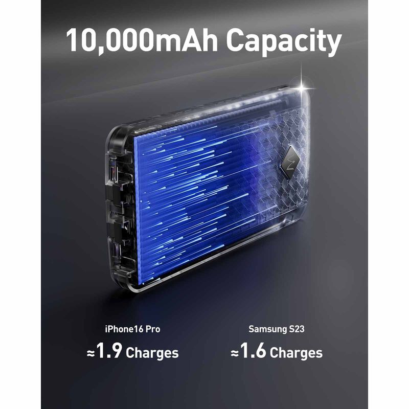 IWALK Scorpion Pro 10000mah Fast Charge Powerbank (white) UBS004-002A-image 6