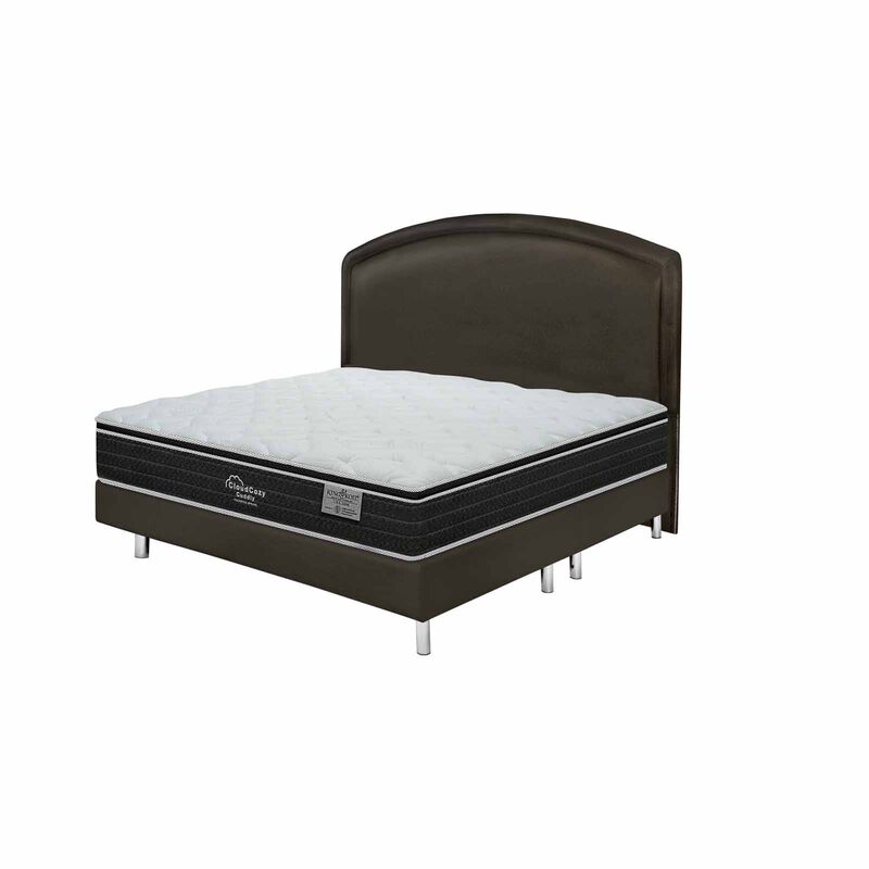 KINGKOIL Cloudcozy Cuddly Super Single Size Mattress W/bedframe And Headboard CLOUDCOZY CUDDLY-image 2