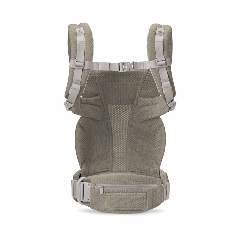 ERGOBABY Omni Deluxe All In One Mesh Baby Carrier - Soft Olive - Online Exclusive BCODMSFTOLV-image 2
