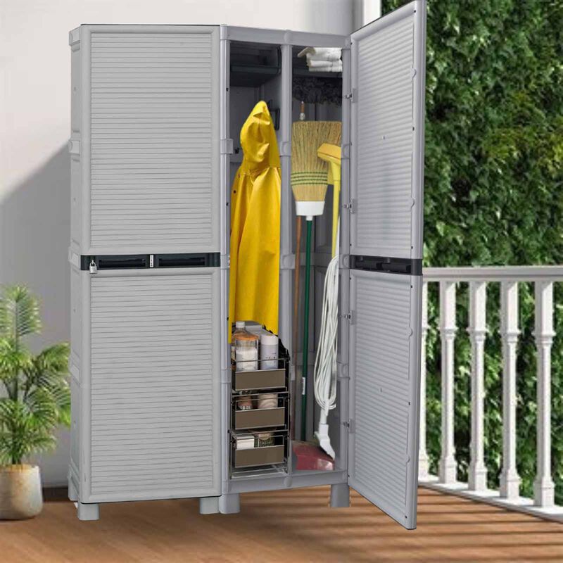 ARTPLAST Linea Concert Slim Tall Clothes Cabinet 50x39x172cm CONCERT-image 8