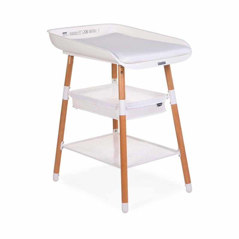 CHILDHOME Changing Table - Natural White (online) EVOLUX-image 1