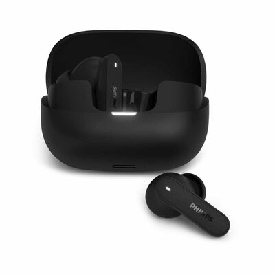 PHILIPS Wireless In-ear, 10mm Drivers, Spatial Audio, Anc, Bt6.0, 48h, Ipx4 Splash TAT3000BK/97