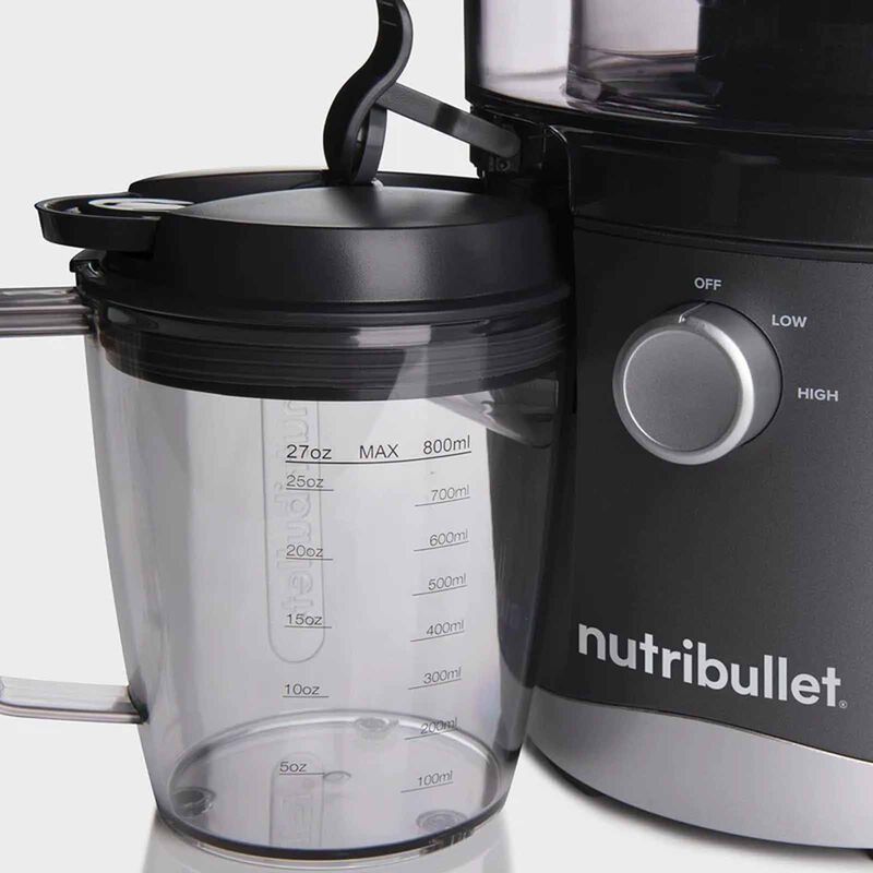 NUTRIBULLE Juicer - Gray / Silver Skirt NBJ100G-image 3