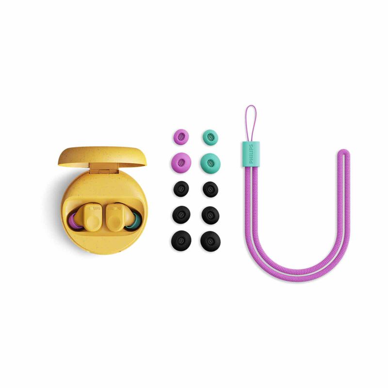 PHILIPS Moving Sound The Buds Spatial Audio Yellow TAMS3YL/00-image 6
