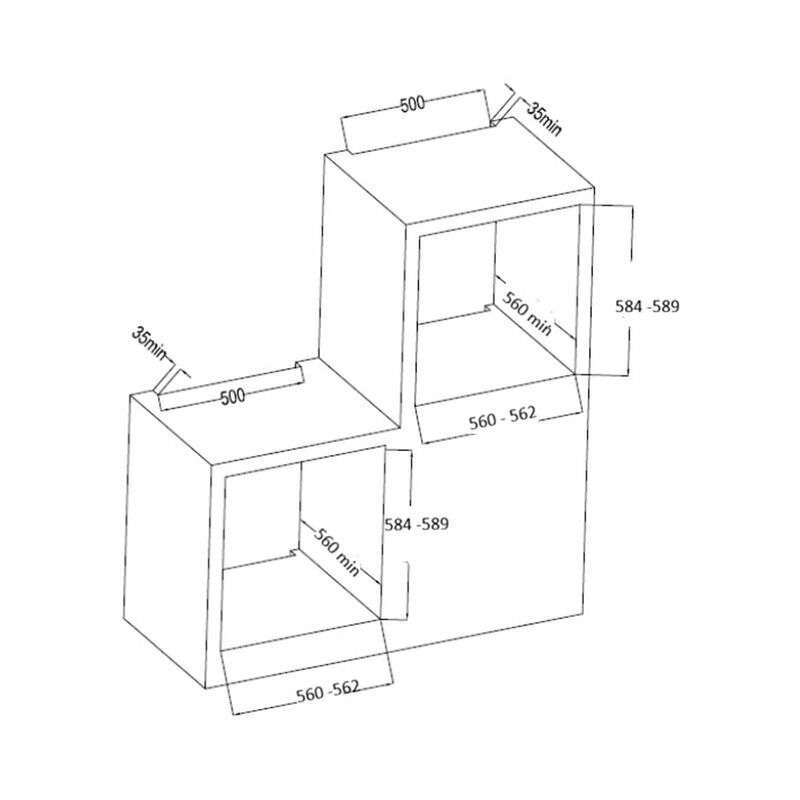 TURBO Built-in Oven With Fan (85l) - Black (exclude Installation) TO85BK-image 2