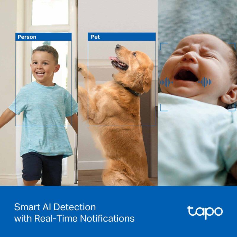 TP LINK Pan/tilt Ai Home Security Wi-fi Camera TAPO C250-image 6