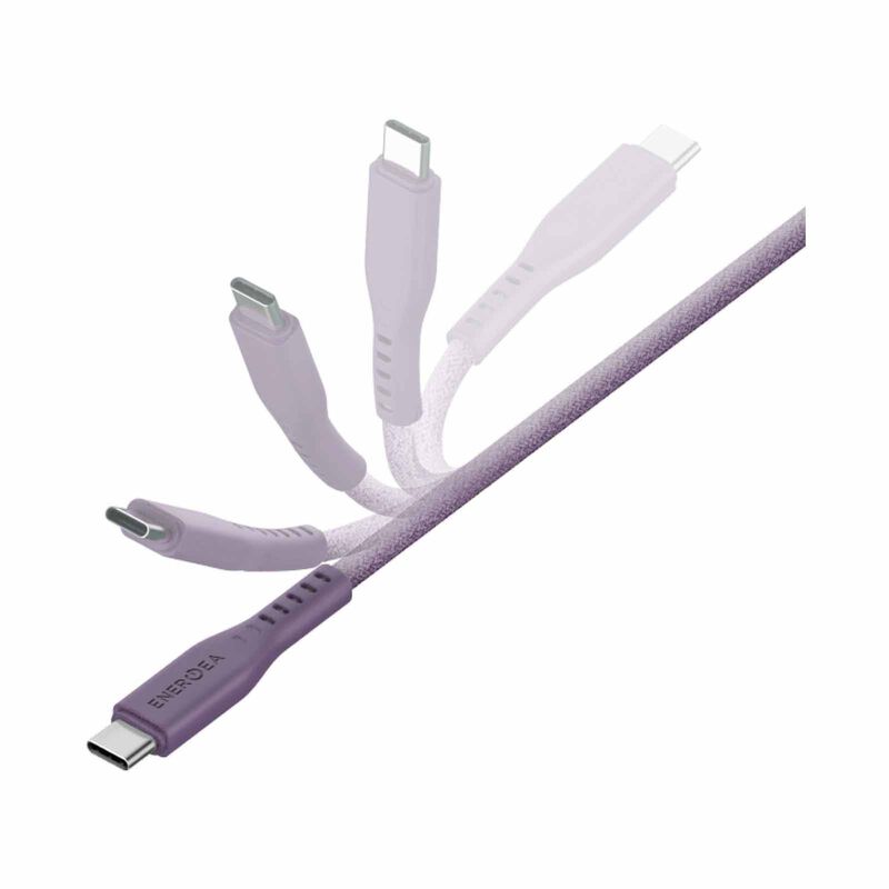 ENERGEA Flow C-l Mfi Cable 480mbps With Mct 1.5m - Purple CBL-FLCL-PUR150M-image 3