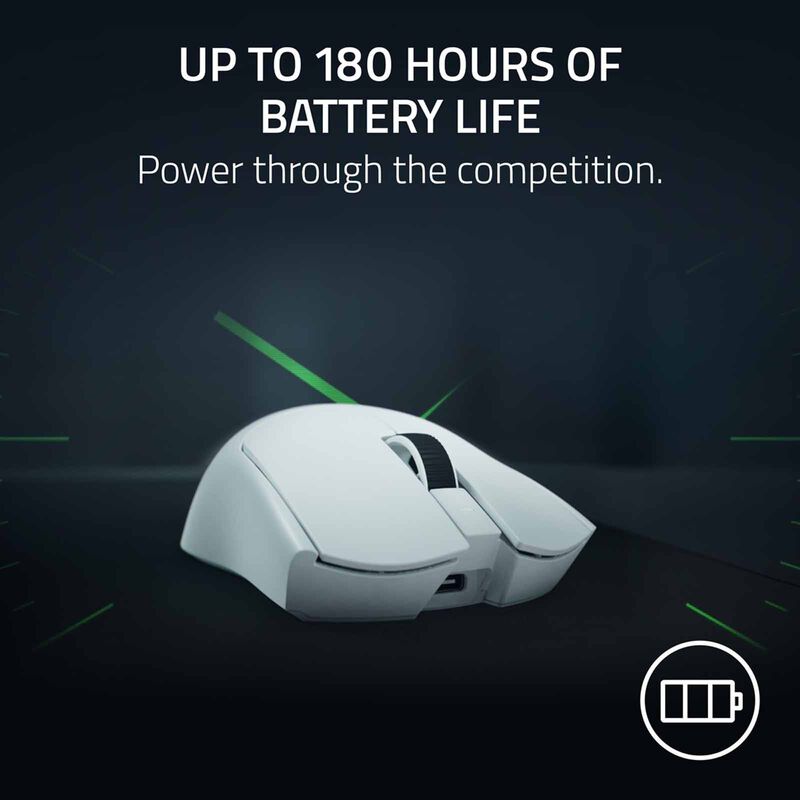 RAZER Viper V4 Pro - Wireless Esports Gaming Mouse - White Edition RZ01-05630200-R3A1-image 3