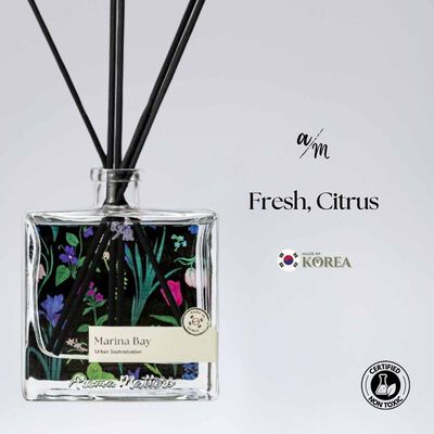 AROMA MATT Marina Bay Reed Diffuser 8.45 Fl.oz (250ml) BOTTLE250-MARINA BAY