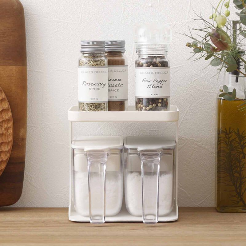 MARNA Good Lock Condiment Organisation Rack (142x142x118mm) - Black K749-BK-image 5