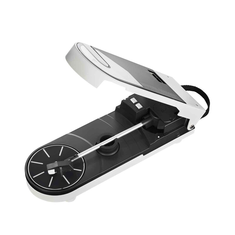 AUDIO TECH Portable Bluetooth Turntable (white) AT-SB727 WH-image 3