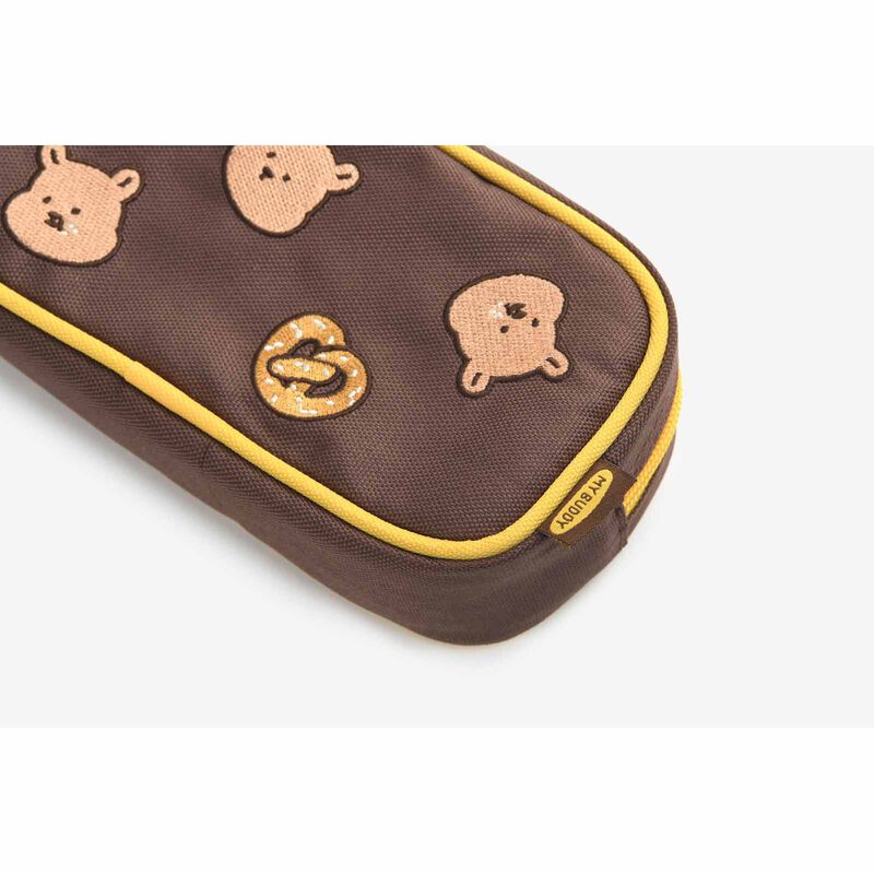 DAILYLIKE Mybuddy Pencil Pouch Pretzel-image 5