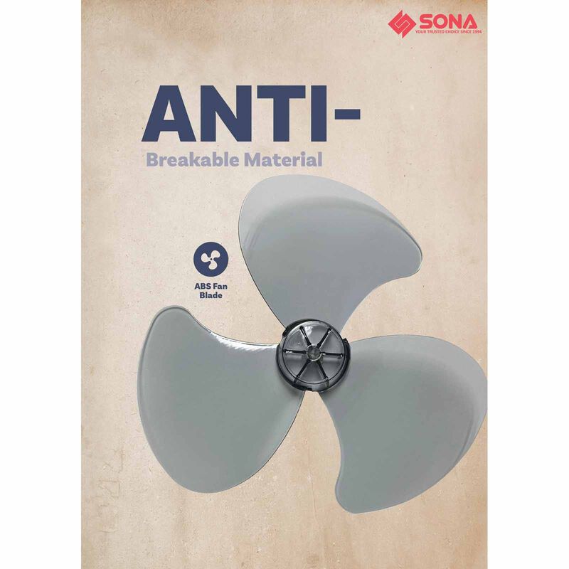 SONA 16 In Stand Fan With Remote Control SFS6412-image 7