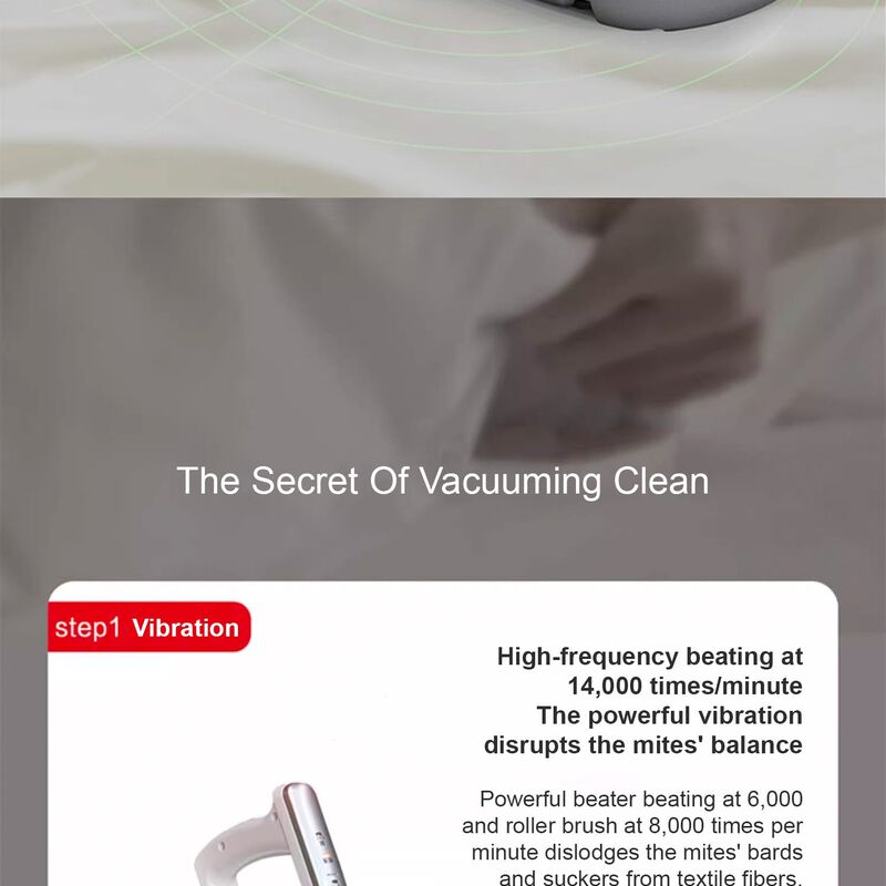IRIS OHYAM Mattress Cleaner 14000 Beats IC-FAC4 SV-image 11