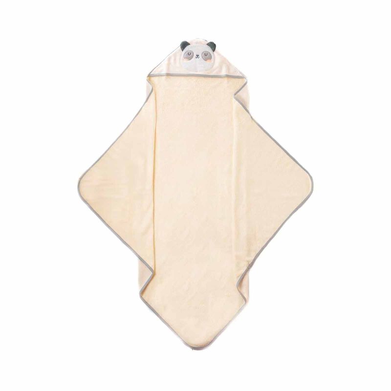 SNAPKIS Panda 2IN1 HOODED TOWEL (NEW)-image null