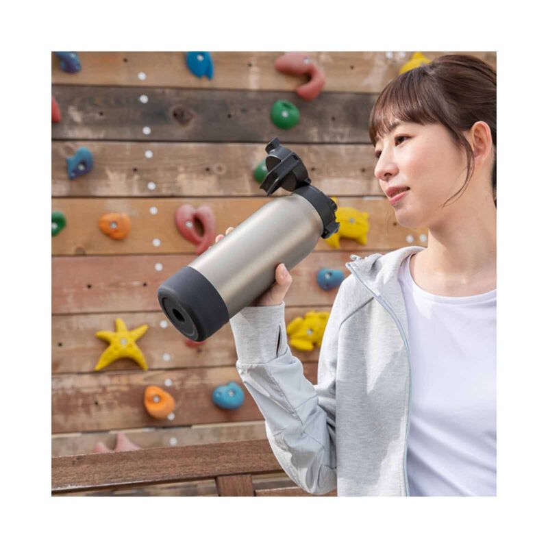 TIGER 1.5lt Push-botton Lid Stainless Steel Bottle (stone Black) MTA-B150 (KK)-image 10