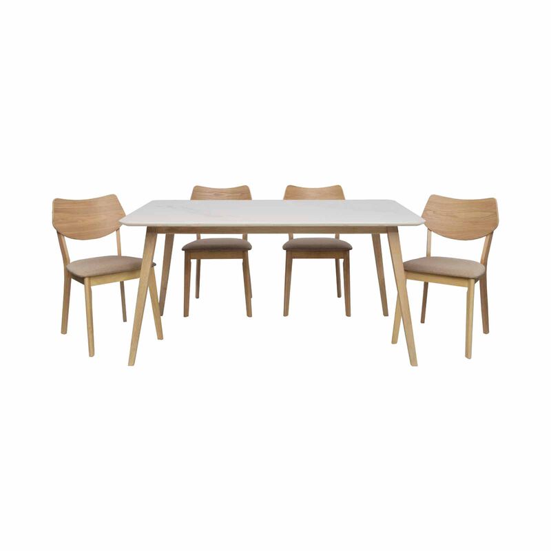 5 Piece Dining Set NEW ARIAN-image 1
